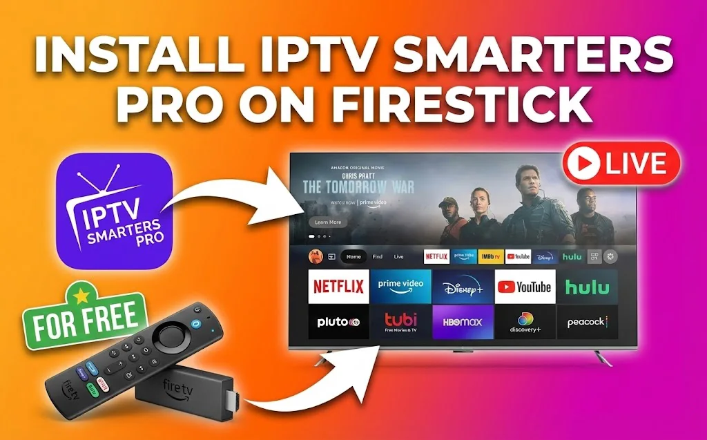 Install IPTV Smarters Pro On Firestick