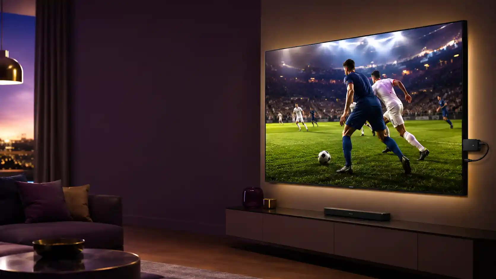Best IPTV UK for Firestick streaming live UK football in HD on a modern TV